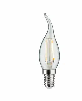 LED žárovky PAULMANN LED svíčka 2,8 W E14 čirá teplá bílá stmívatelné 286.86
