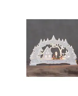 Vánoční dekorace Eglo Eglo 410387 - LED Vánoční dekorace ULM 10xLED/0,064W/3xAA 