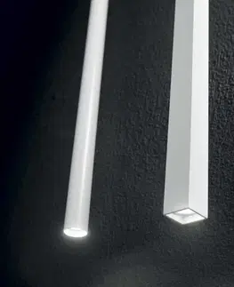 LED lustry a závěsná svítidla LED Závěsné svítidlo Ideal Lux Ultrathin SP1 big bianco 142906 bílé 100cm