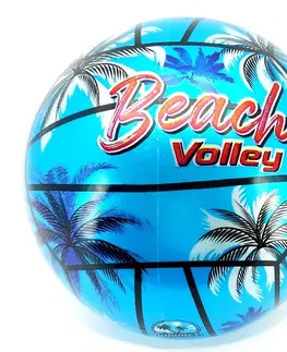 Hračky STAR TOYS - Volejbalový plážový míč Beach Volley 2farby 21cm - modrá