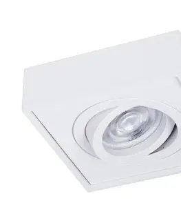 Svítidla  Podhledové bodové svítidlo NUSA 1xGU5,3-MR16/50W/12V hranatý bílá 