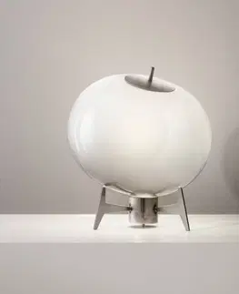 Stolní lampy OleV OLEV Antartic designová stolní lampa opálová/titan