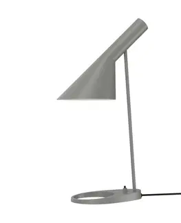 Stolní lampy Louis Poulsen Designová stolní lampa Louis Poulsen AJ šedá