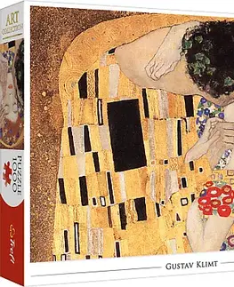 Hračky puzzle TREFL - Puzzle 1000 Art Collection - Polibek