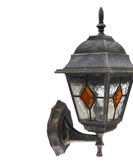 Zahradní lampy Rabalux Rabalux 8182 - Venkovní nástěnné svítidlo MONACO 1xE27/60W/230V 