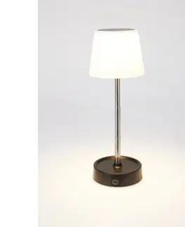 Lampičky Výsuvná stolní LED lampa Sidney, 11 x 11,5/29,5 cm, teplá bílá
