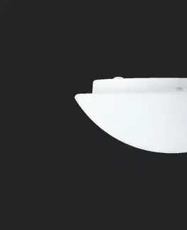 Klasická nástěnná svítidla OSMONT 42708 AURA 8 stropní/nástěnné skleněné svítidlo bílá IP44 100W E27