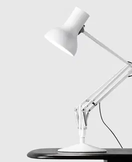 Stolní lampy kancelářské Anglepoise Anglepoise Type 75 Mini stolní lampa alpská bílá