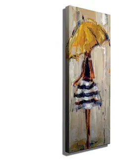 Obrazy Wallity Obraz na plátně Rain ballet PC082 30x80 cm