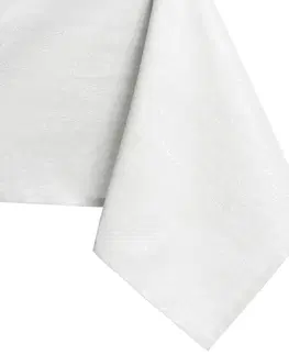 Ubrusy Oválný ubrus AmeliaHome VESTA bílý, velikost o155x220