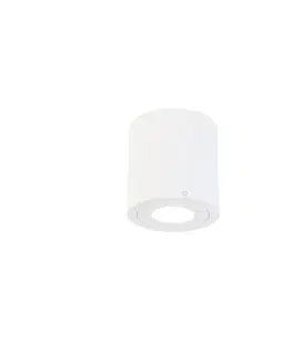 Bodova svetla Chytré koupelnové bodové bílé kulaté IP44 včetně Wifi GU10 - Capa