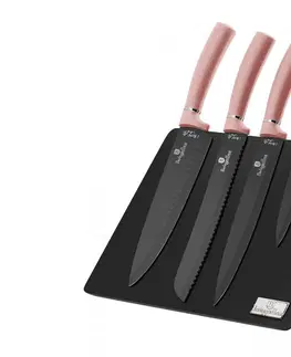 Sady nožů BERLINGER HAUS - Nože sada 5ks + magnetický držák iRose
