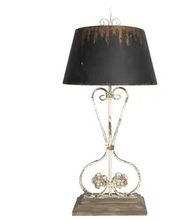 Lampy Vintage stolní lampa s patinou Tristram - 48*48*105 cm E27/max 1*60W Clayre & Eef 5LMP297