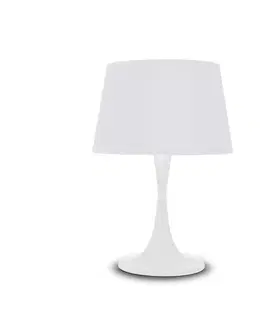 Lampy na noční stolek Ideal Lux LONDON TL1 BIG BIANCO - 110448