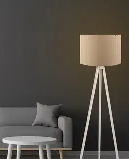 Lampy a lampičky Stojací lampa 125 béžová krémová