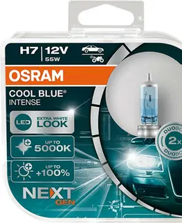 Autožárovky OSRAM H7 cool blue intense Next Gen 64210CBN-HCB 55W 12V duobox
