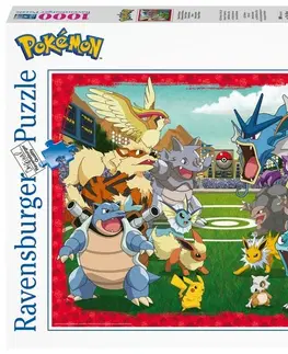 Hračky puzzle RAVENSBURGER - Pokémon: poměr síly 1000 dílků