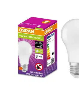 LED osvětlení Osram LED Antibakteriální žárovka A60 E27/8,5W/230V 4000K - Osram 