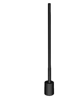 Chytré osvětlení OSRAM LEDVANCE SMART+ Wifi Floor Corner černá stojací lampa SLIM RGB + TW + RC 4058075765177