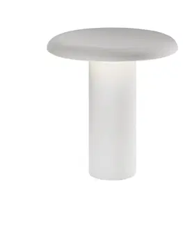 Stolní lampy Artemide Stolní lampa Artemide Takku LED s dobíjecí baterií, bílá