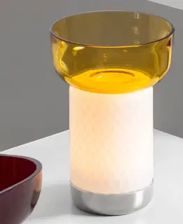 Stolní lampy Artemide Artemide Bontà LED stolní lampa, žlutá miska