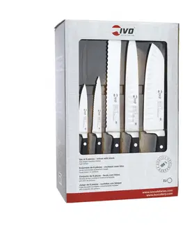Kuchyňské nože IVO Blok PROMASTER IVO Blademaster s 5 noži 2156