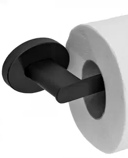 Koupelnové doplňky Tutumi Držák na toaletní papír REA Handel III černý