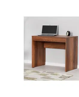 Myši Adore Furniture Pracovní stůl 75x90 cm hnědá 