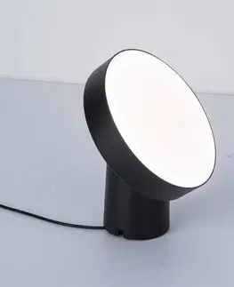 Inteligentní stolní lampy LUTEC LED stolní lampa Moa s funkcí RGBW, černá