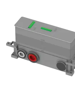 Koupelnové baterie OMNIRES těleso pro termostatická baterie pro skrytou instalaci 3-vývody  BOXTE3F