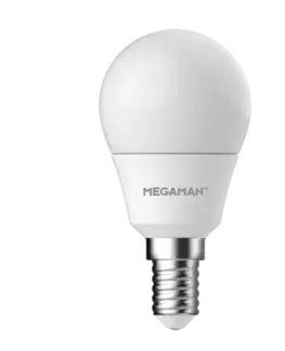 LED žárovky MEGAMAN LG2604.9  LED kapka 4,9W E14 6500K LG2604.9/CD/E14