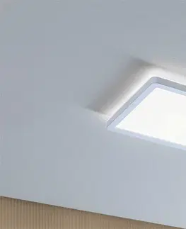 LED stropní svítidla PAULMANN LED Panel Atria Shine Backlight IP44 hranaté 190x190mm 11,2W 4000K bílá