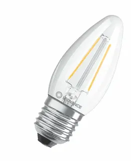 LED žárovky OSRAM LEDVANCE LED CLASSIC B 40 DIM P 4.8W 827 FIL CL E27 4099854067495