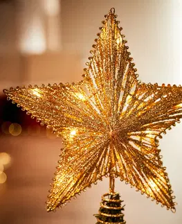Drobné dekorace Špice na vánoční stromek "Hvězda"