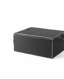 Úložné boxy Compactor Textilní úložný box na 2 peřiny, 55 x 45 x 25 cm