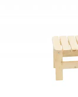 Zahradní židle a křesla DEOKORK Masivní dřevěné zahradní křeslo z borovice dřevo 32 mm
