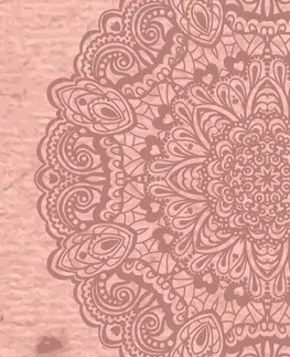 Samolepící tapety Samolepící tapeta květinová Mandala