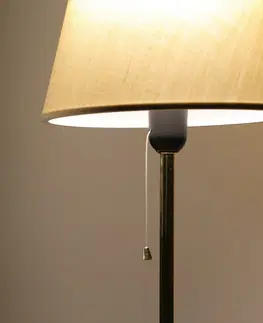 Svítidla Opviq Stolní lampa Shaderos 41 cm béžová