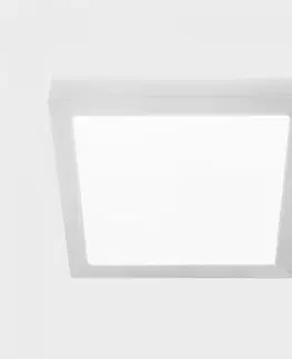 Klasická stropní svítidla KOHL LIGHTING KOHL-Lighting DISC SLIM SQ stropní svítidlo 300x300 mm bílá 24 W CRI 80 4000K Non-Dimm