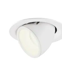 LED podhledová svítidla SLV BIG WHITE NUMINOS GIMBLE M zápustné stropní svítidlo bílé 4000 K 55° 1005973