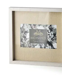 Klasické fotorámečky Mondex Fotorámeček ADI 15x10 cm hnědý