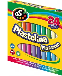 Hračky ASTRA - AS Školní plastelína 24 barev, 303219004