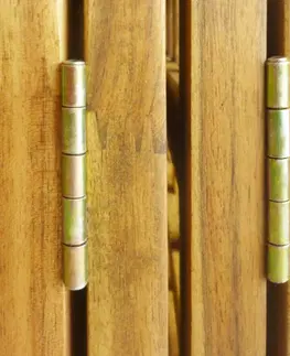Paravány Paravan akáciové dřevo / treláž Dekorhome 240x170 cm (6-dílný)