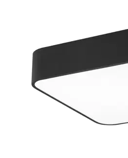 Moderní stropní svítidla Nova Luce Moderní přisazené stropní svítidlo Ragu - 4 x 10 W, 360 x 360 mm, černá NV 866602