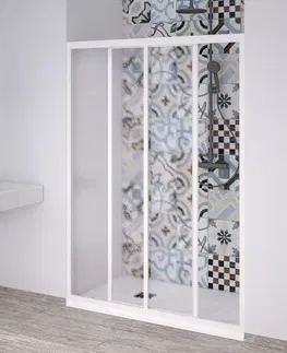 Sprchové kouty HOPA Sprchové dveře ACRIL PORTA NEW BARVA rámu Bílá, Rozměr A 110 120 cm OLNNC1FS120031