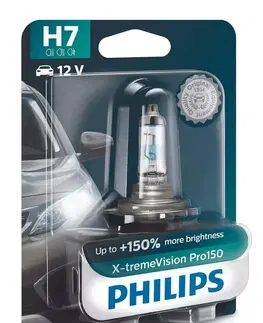 Autožárovky Philips H7 12V 55W PX26d X-tremeVision Pro150 1ks blistr 12972XVPB1