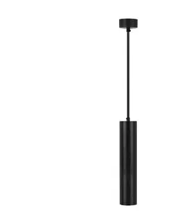 Svítidla  Lustr na lanku 1xGU10/35W/230V 30 cm černá 