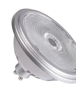 LED žárovky SLV BIG WHITE QPAR111 GU10 LED světelný zdroj stříbrný 12,5 W 2700 K CRI 90 60° 1005277