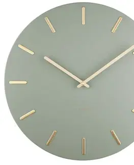 Hodiny Karlsson 5716DG designové nástěnné hodiny, pr. 45 cm