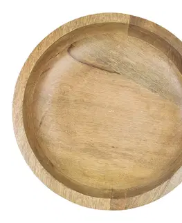 Mísy a misky Salátová mísa z mangového dřeva Mongé - Ø 35*7cm Mars & More CISBH35
